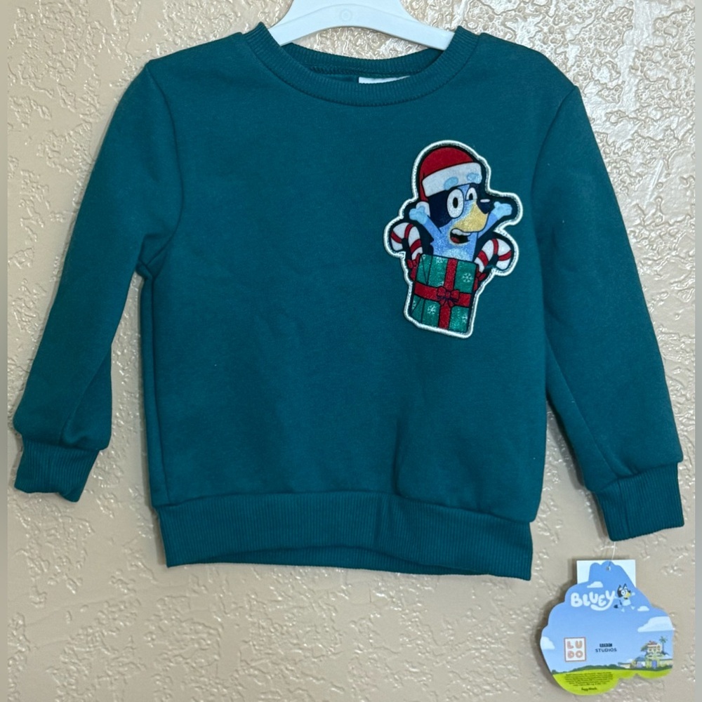 Bluey Christmas 18 Months Sweatshirt New